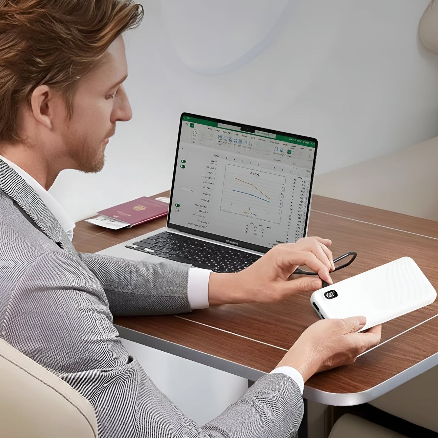 Musson Powerbank 10.000mah White