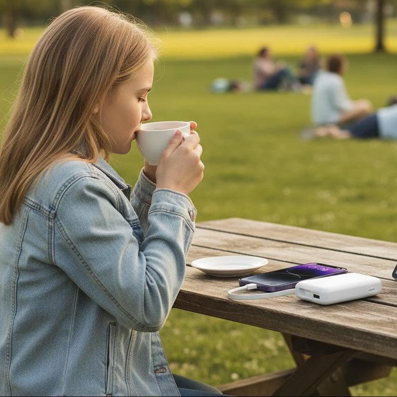 Musson Powerbank 10.000mah White